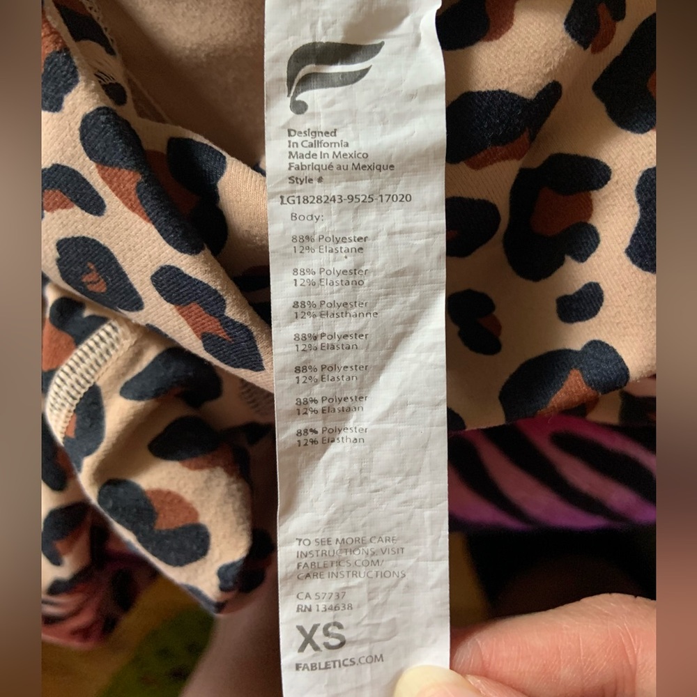 Fabletics Cheetah Print Leggings - image 2